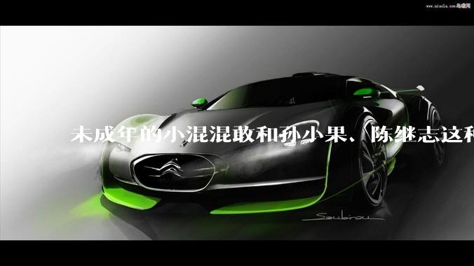 未成年的小混混敢和孙小果、陈继志这种***老大打群架吗？